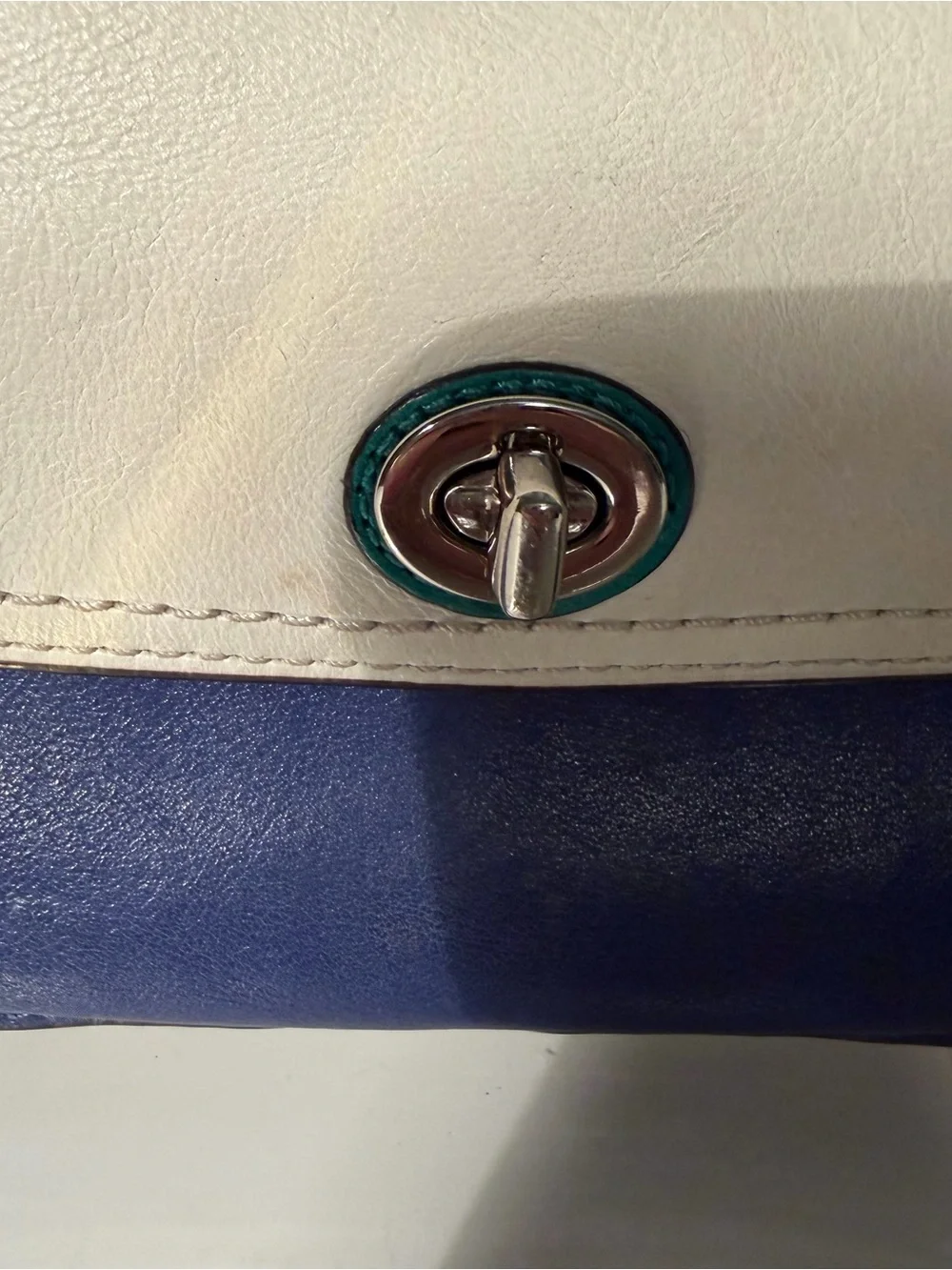 Coach Colorblock Crossbody Wallet Bag